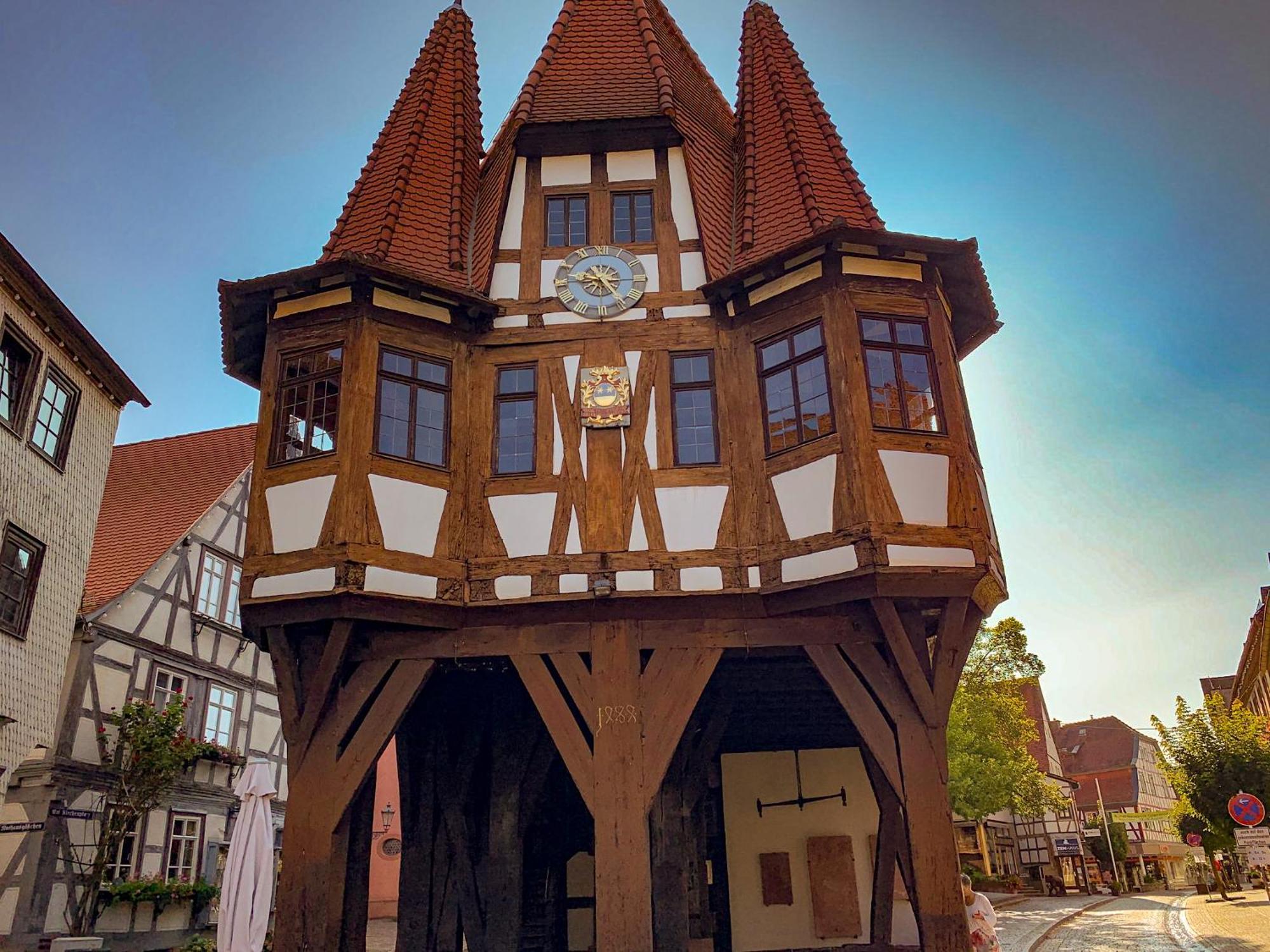 Apartment Am Historischen Rathaus Михелщат Екстериор снимка